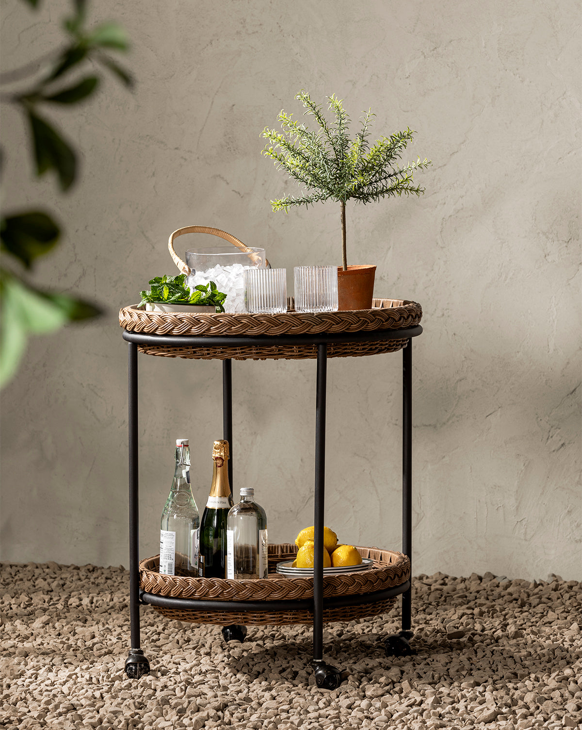 Potted Faux Rosemary Topiary - image 8