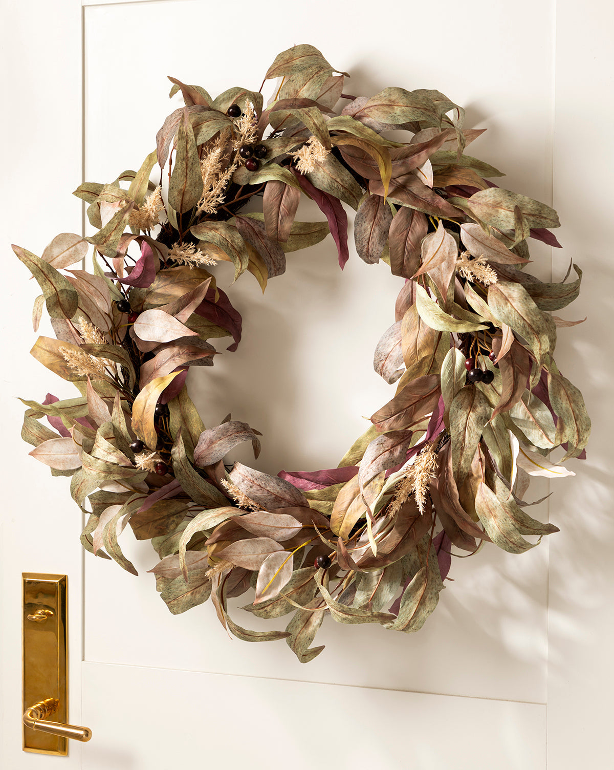 30-Inch Seasonal Eucalyptus Faux Wreath - image 1