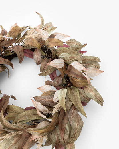 30-Inch Seasonal Eucalyptus Faux Wreath - image 3