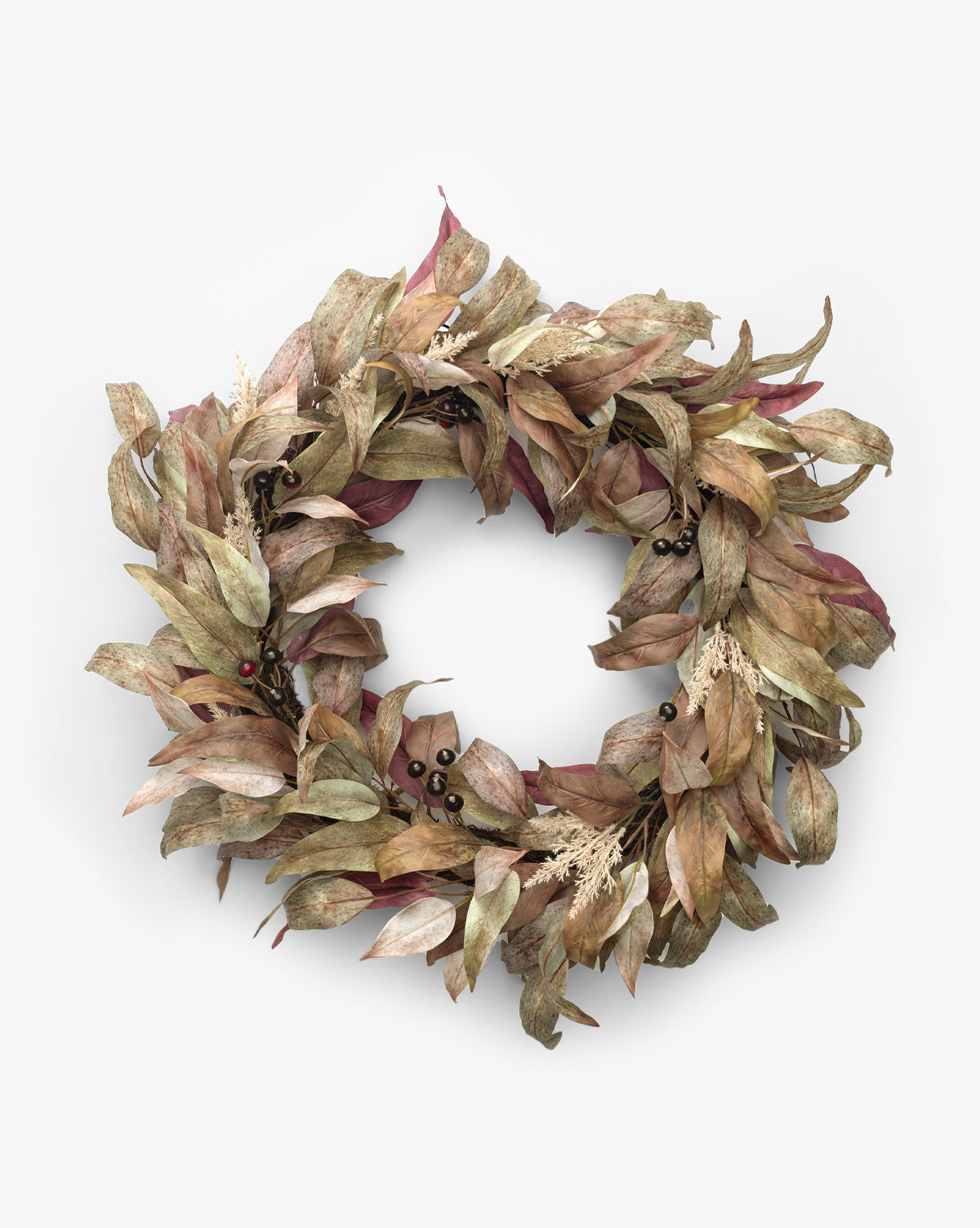 30-Inch Seasonal Eucalyptus Faux Wreath - image 4