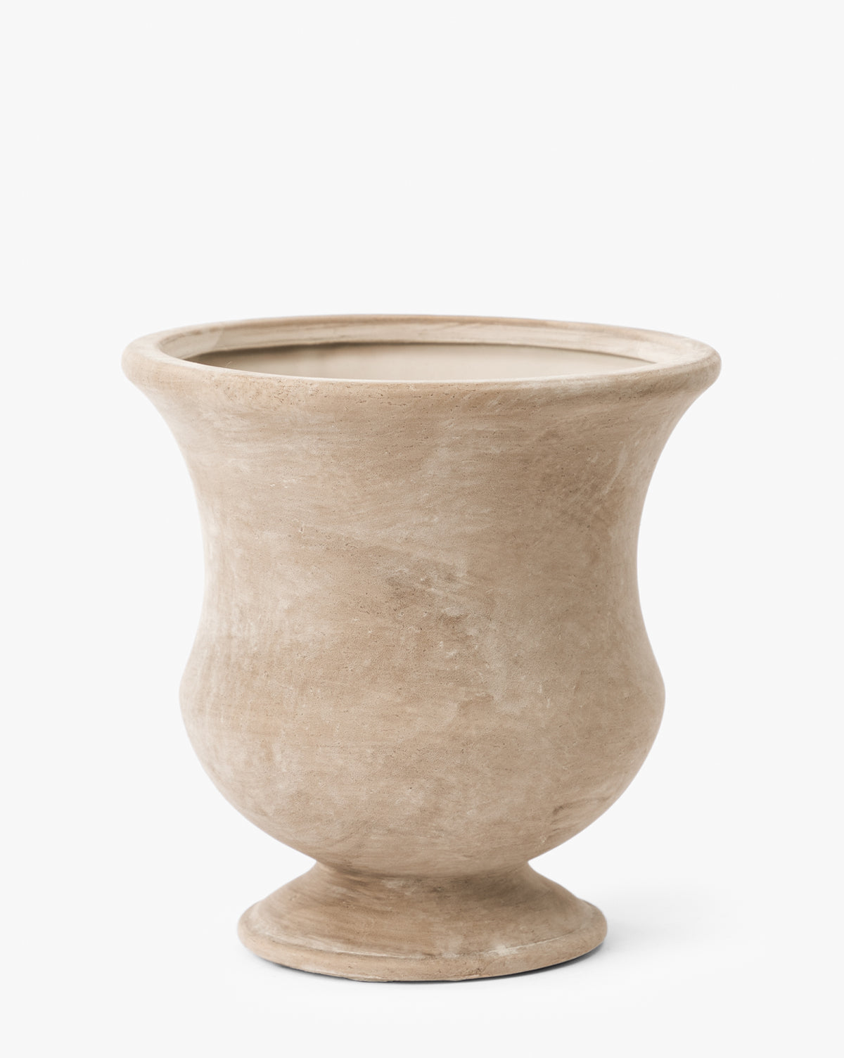 Matte Pedestal Urn Planter