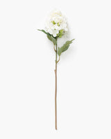 White Faux Hydrangea Stem
