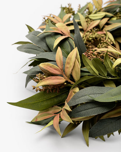 Seeded Eucalyptus Faux Wreath - image 2
