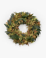 Seeded Eucalyptus Faux Wreath
