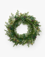 Mixed Greenery Botanical Faux Wreath