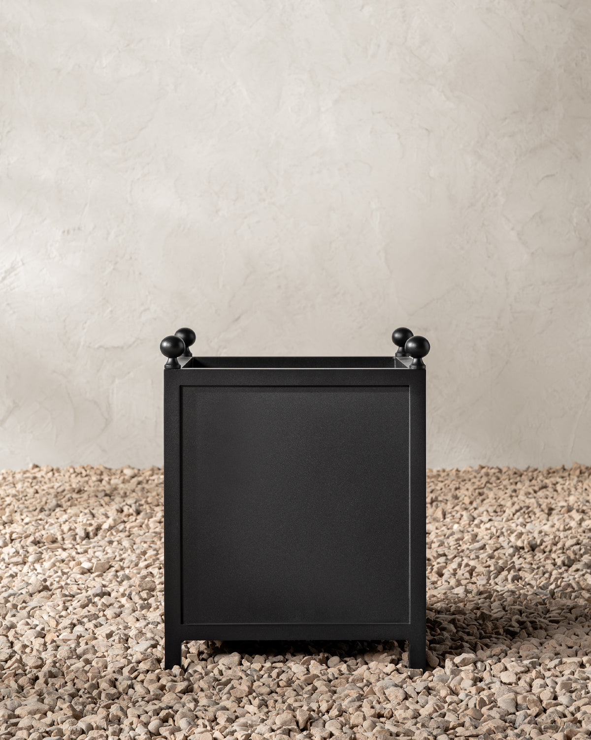 Tall Paneled Outdoor Planter - image 1