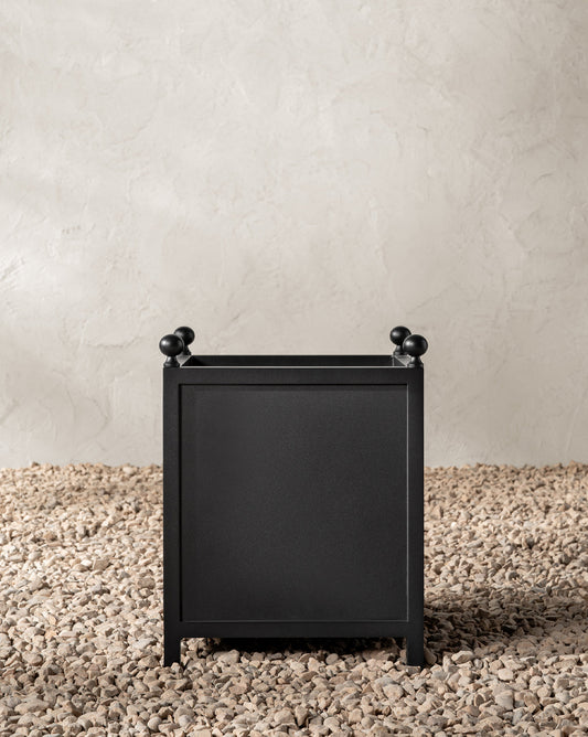 Tall Paneled Outdoor Planter - image 1
