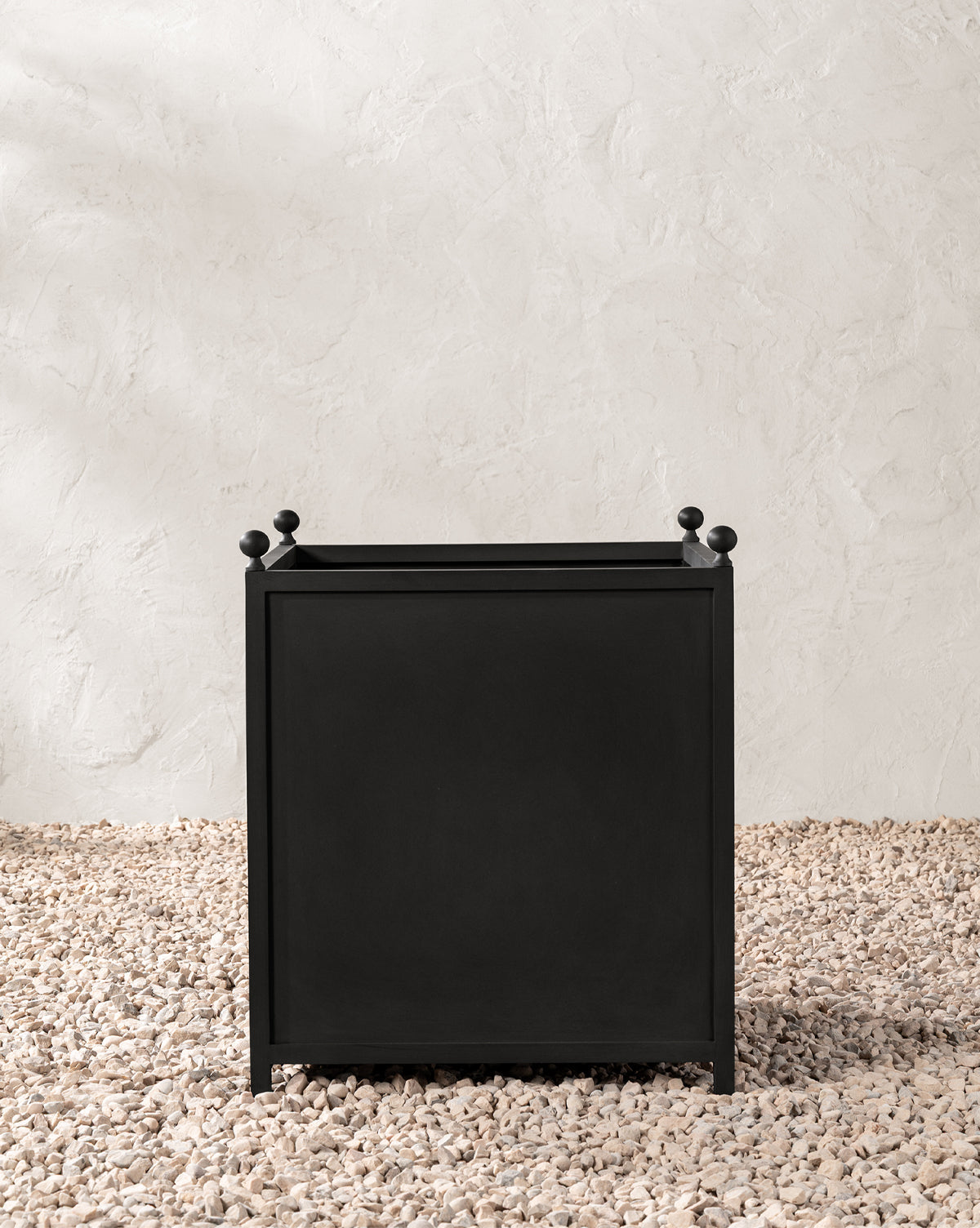 Tall Paneled Outdoor Planter