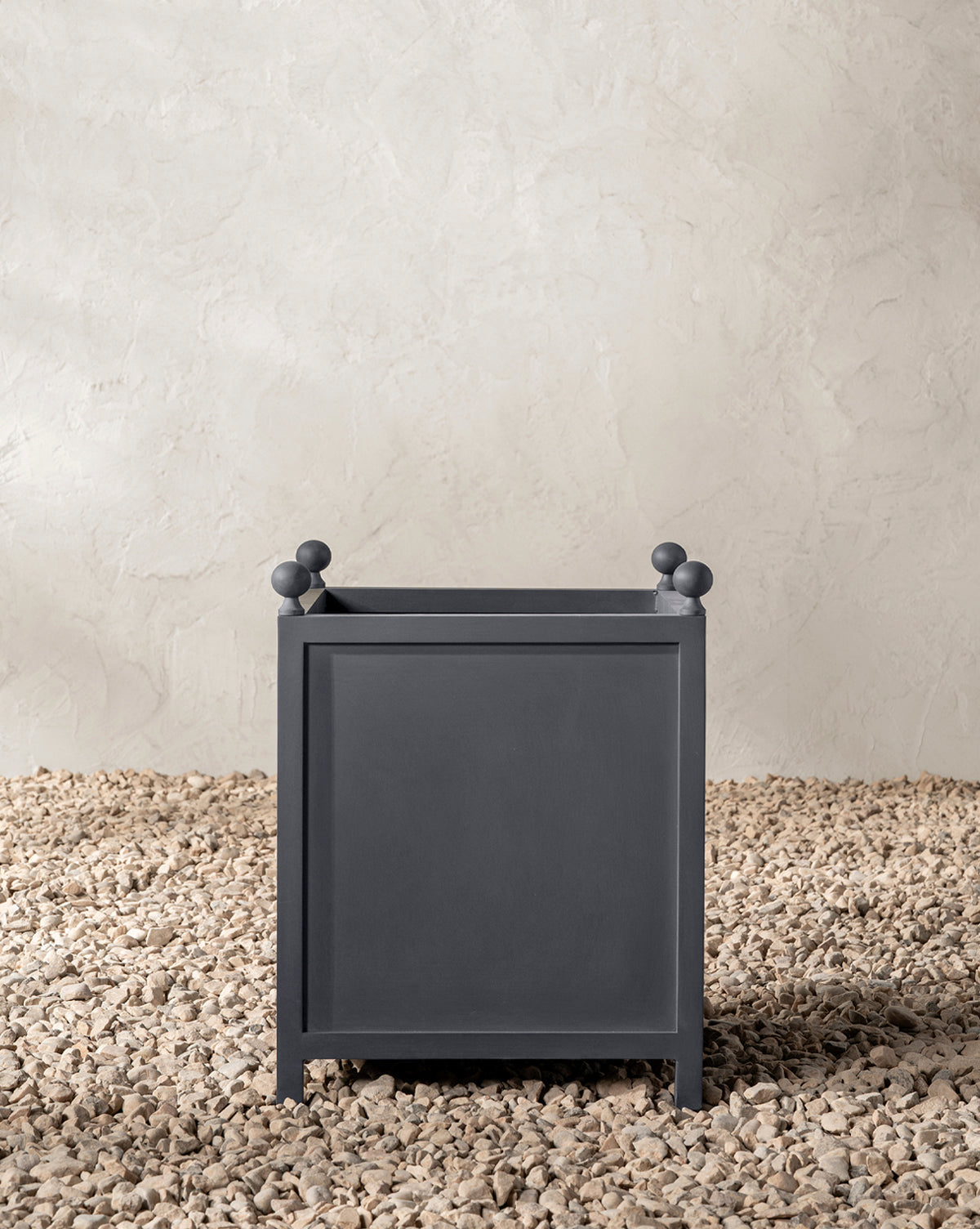 Tall Paneled Outdoor Planter