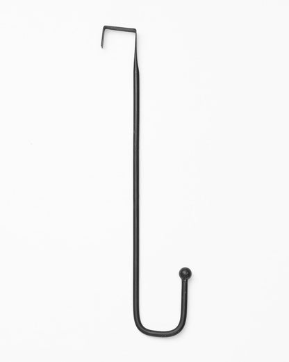 Black Metal Wreath Hanger - image 1