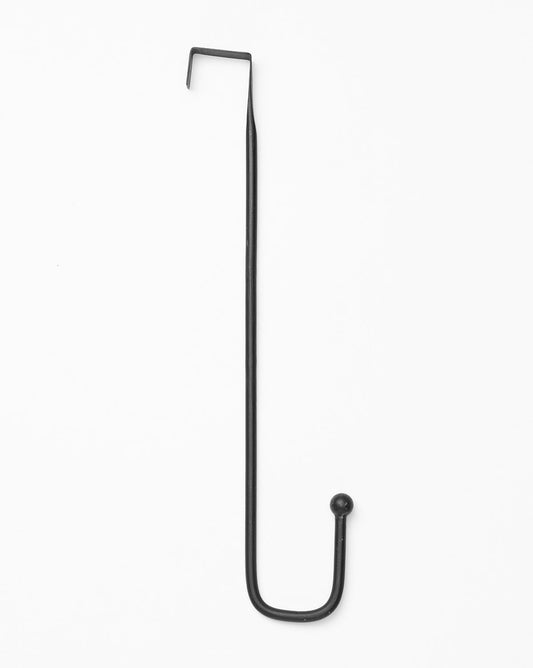 Black Metal Wreath Hanger - image 1