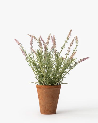 Potted Faux Lavender Topiary - image 1