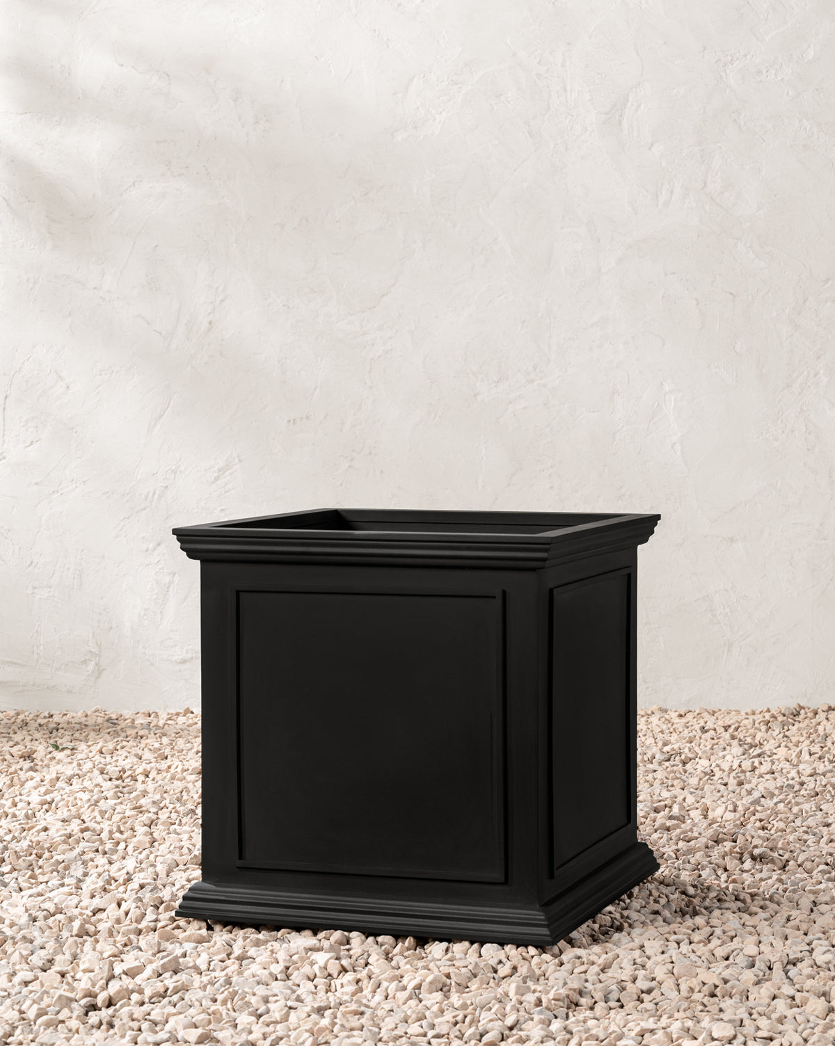 Paneled Square Outdoor Planter - image 2