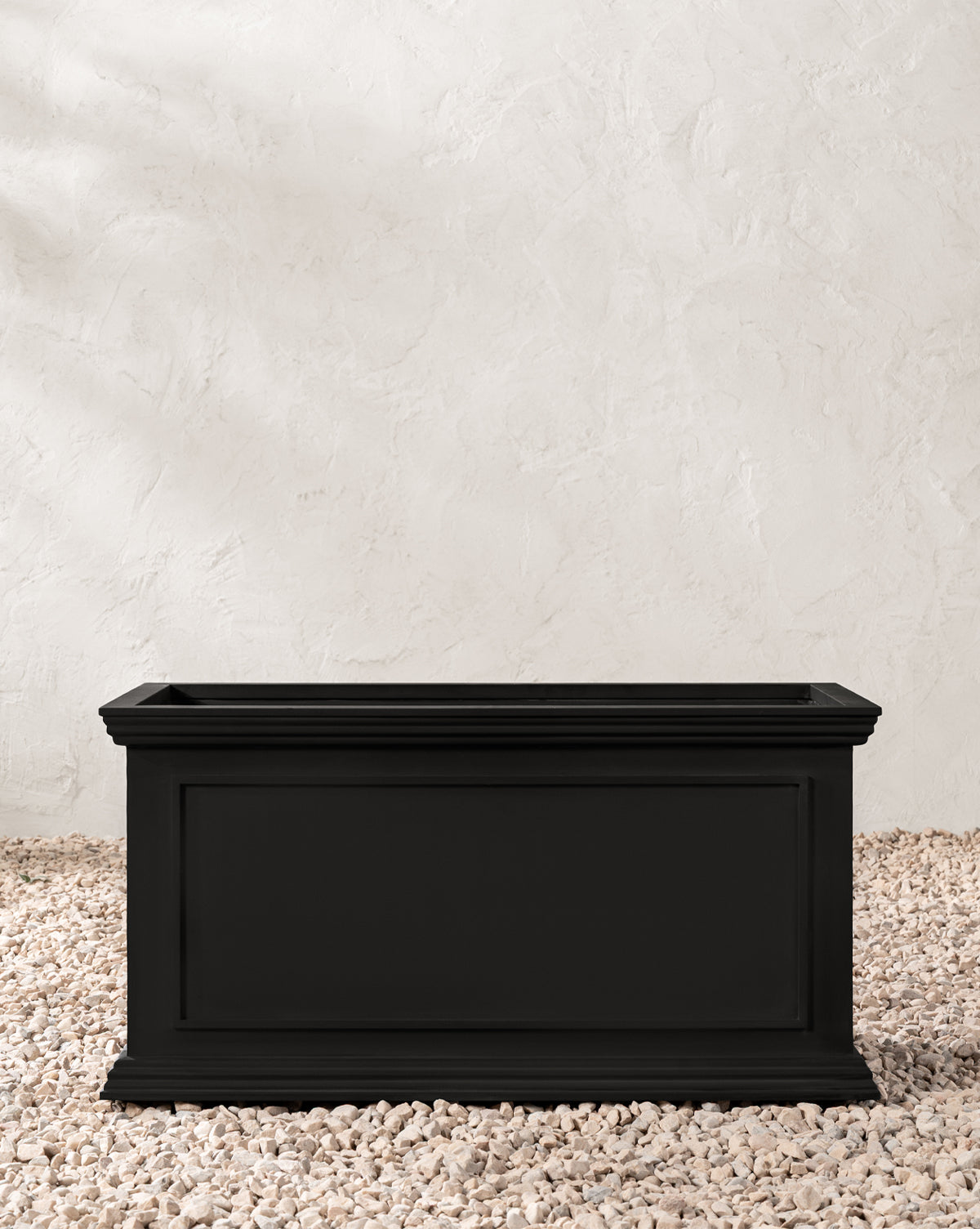 Paneled Square Outdoor Planter