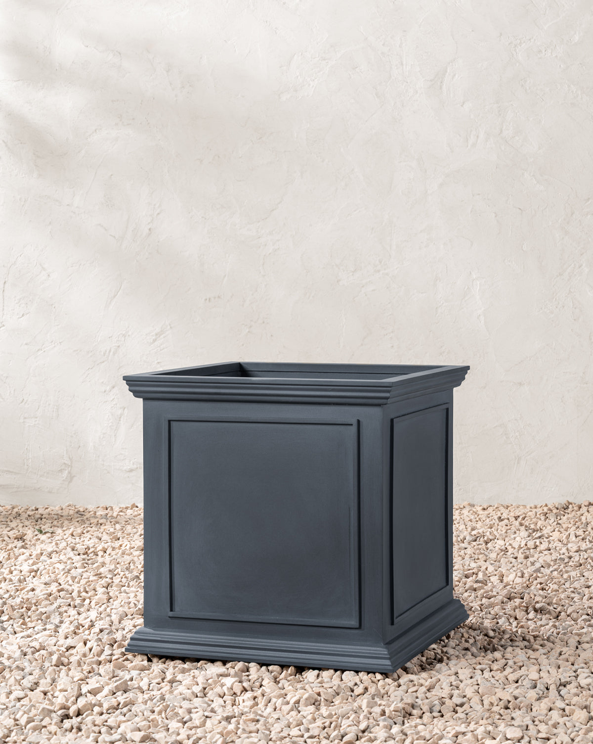 Paneled Square Outdoor Planter - image 7