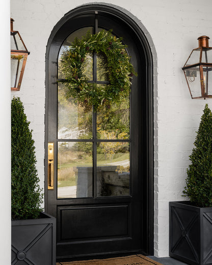 Mixed Greenery Botanical Faux Wreath - image 4